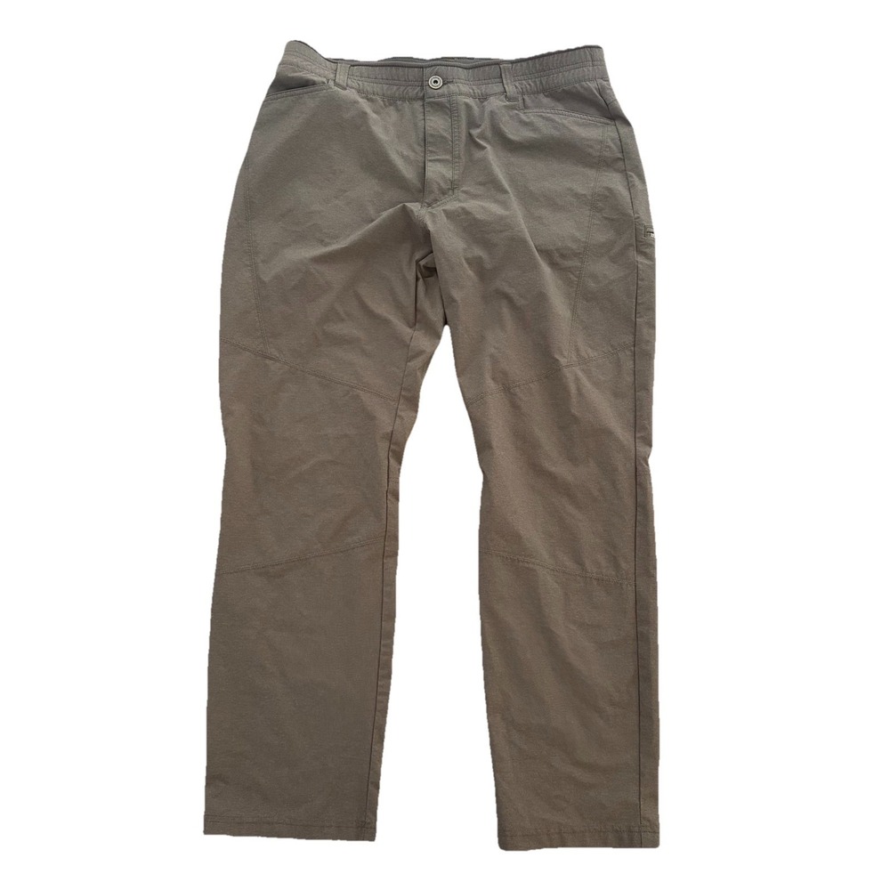 KUHL Mens Deceptr Pants 38x32 Carbon Hiking Outdoor Stretch Lightweight Green